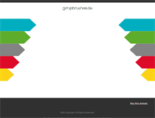 Tablet Screenshot of gimpbrushes.de